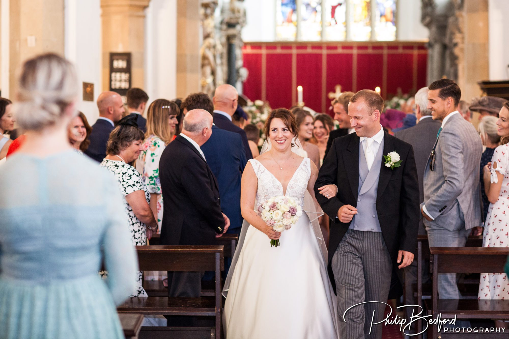 Joanna  George St Marys Church Wedding Amersham Cricket Club Buckinghamshire scaled