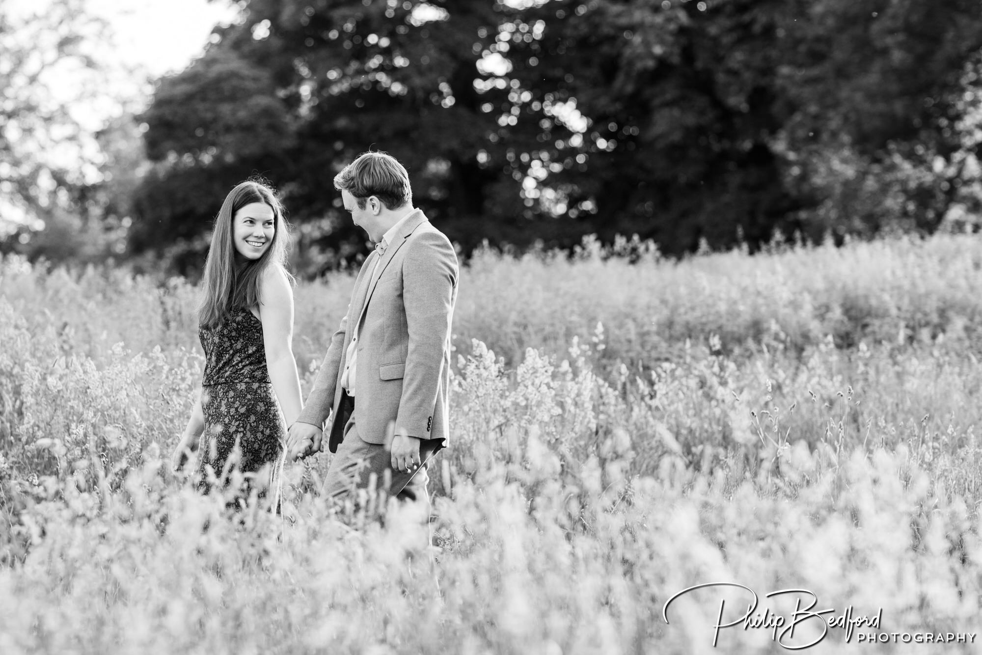 Olivia & Callum, Hampstead Heath Engagement Shoot, London