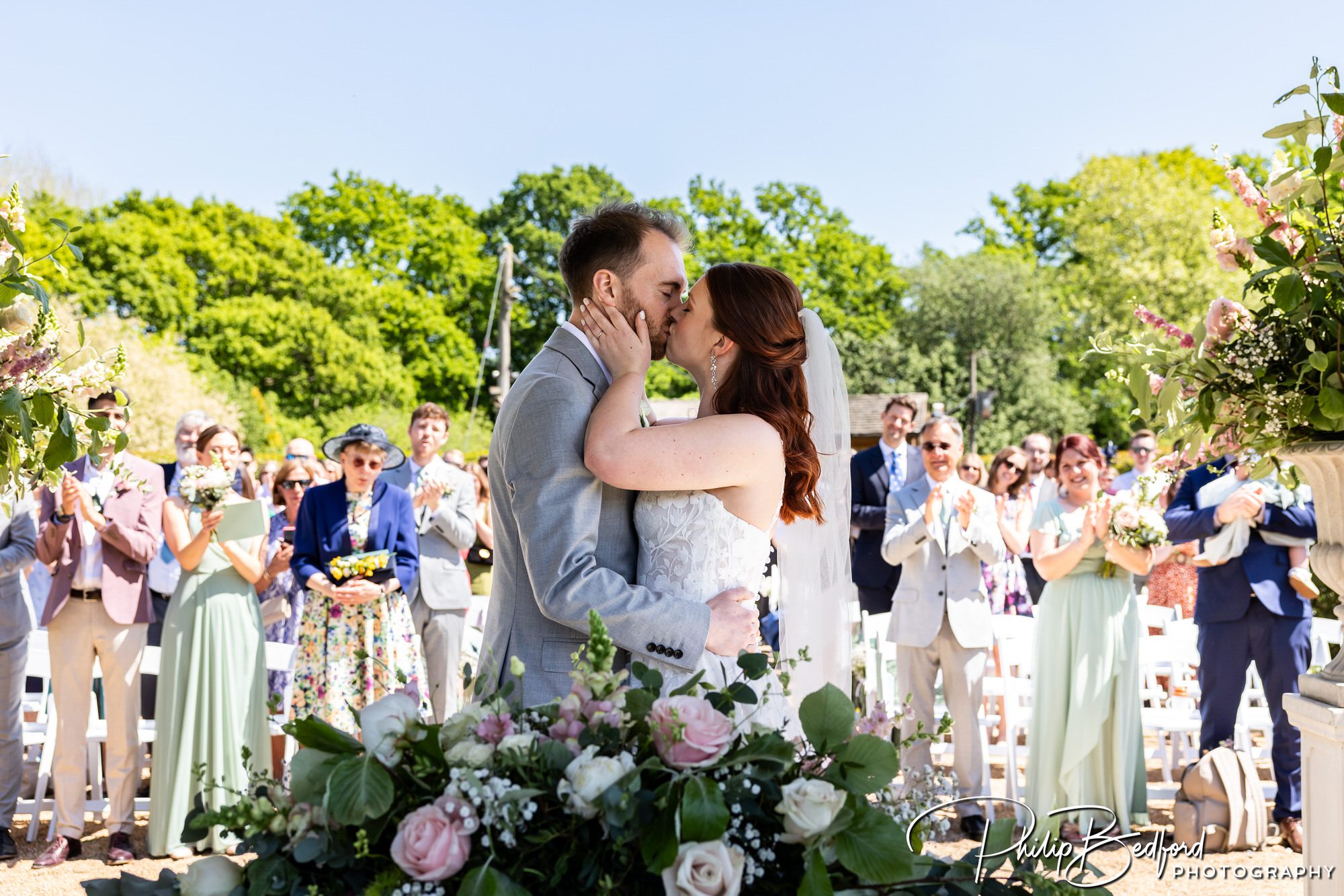 Brookfield Barn Wedding ceremony